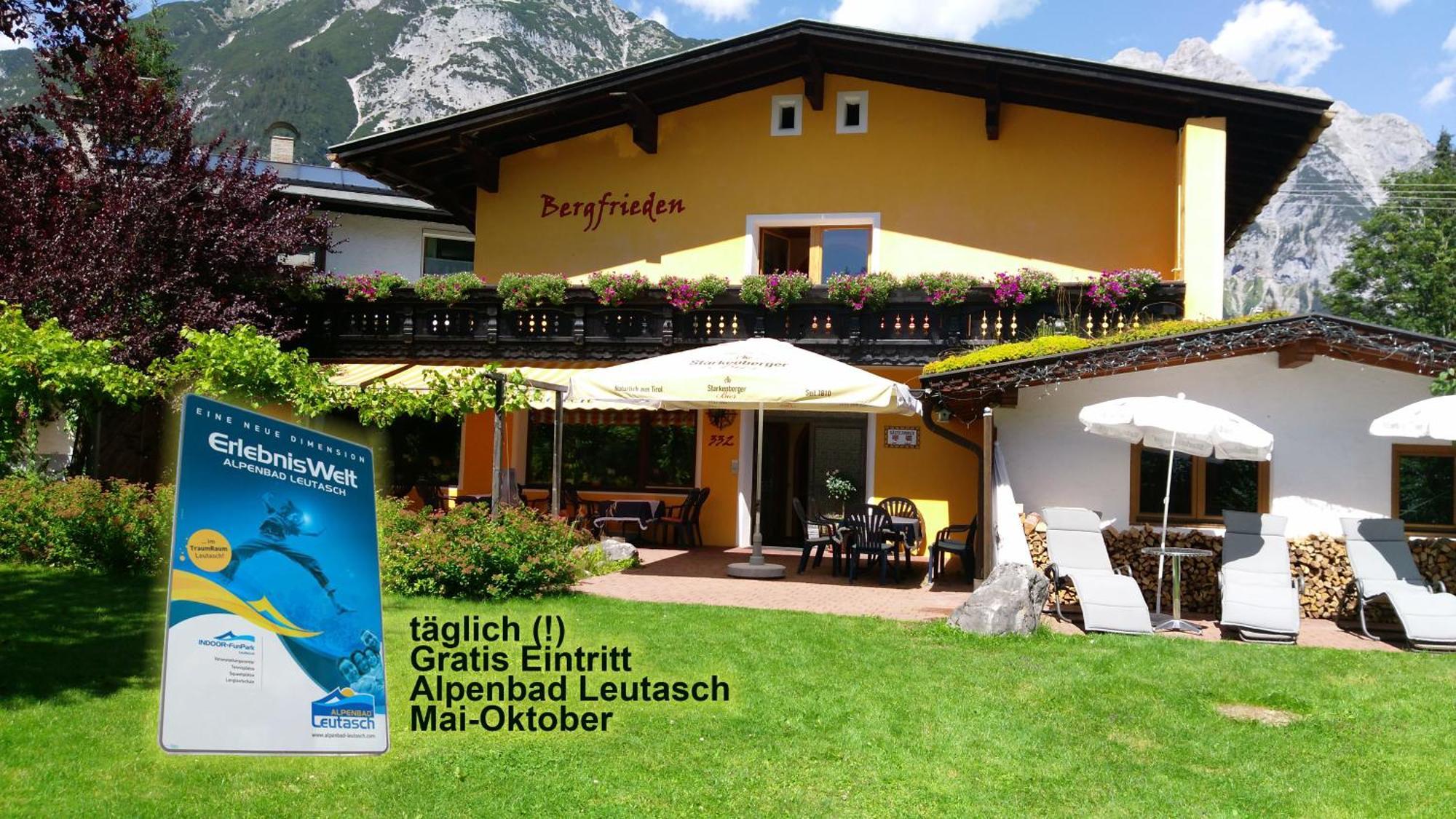 Bergfrieden Leutasch/Seefeld Exteriör bild